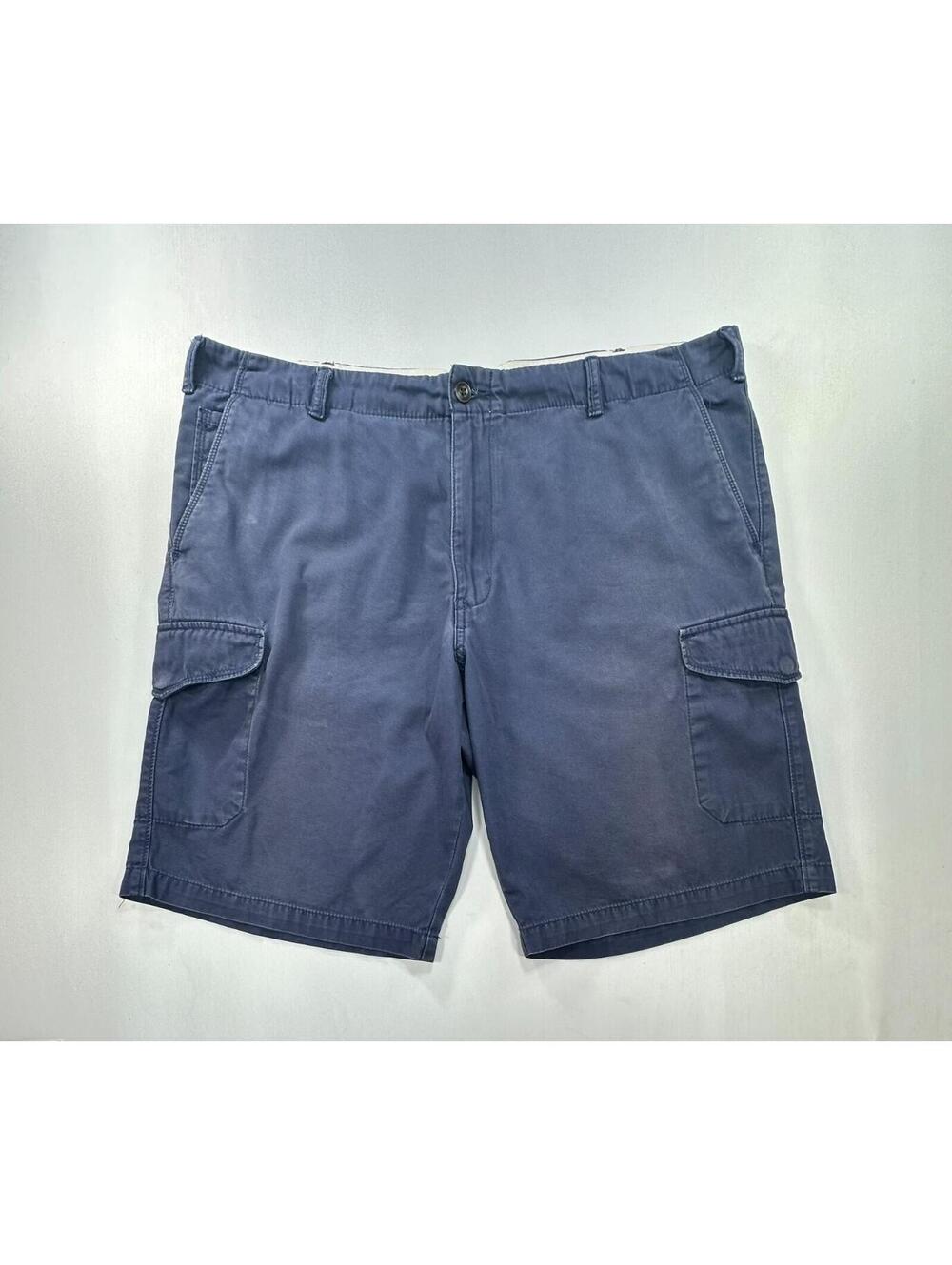 Dockers Flat Cargo Khaki Diem Chino Shorts Blue Mens 40